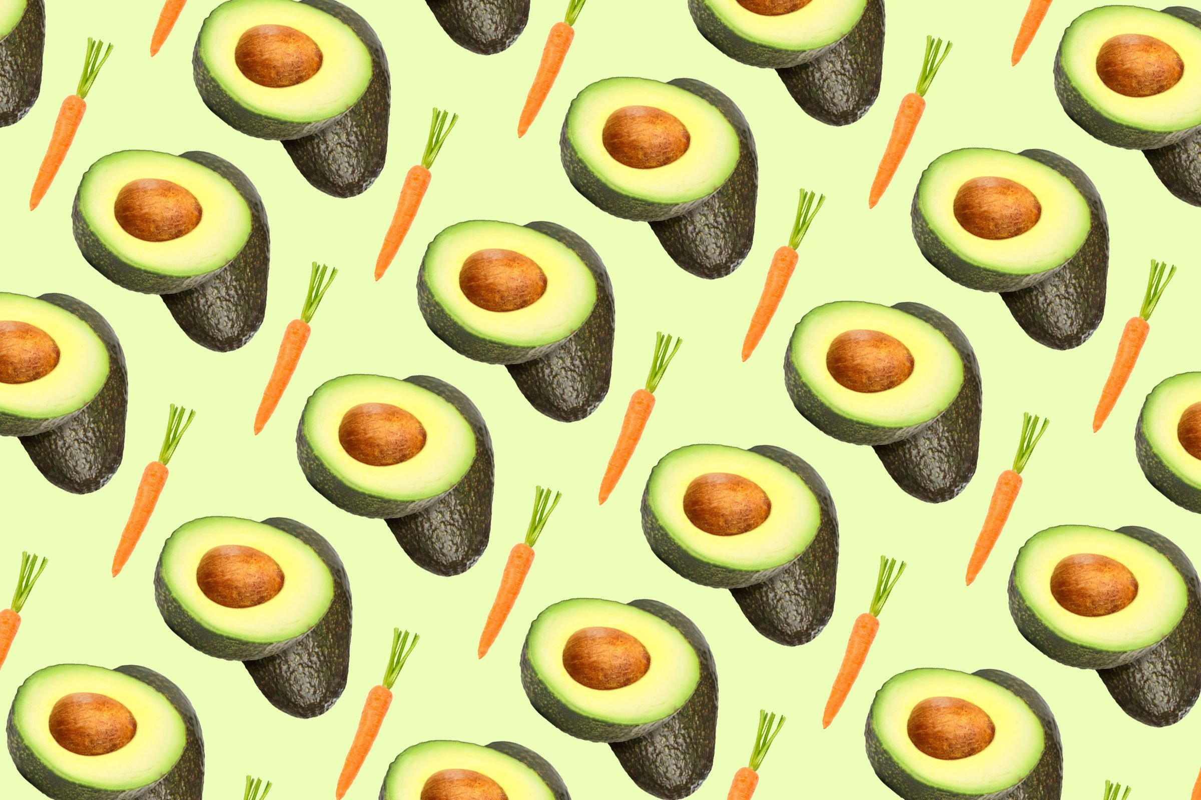 14 foods never eat alone avocado carrots|||||||