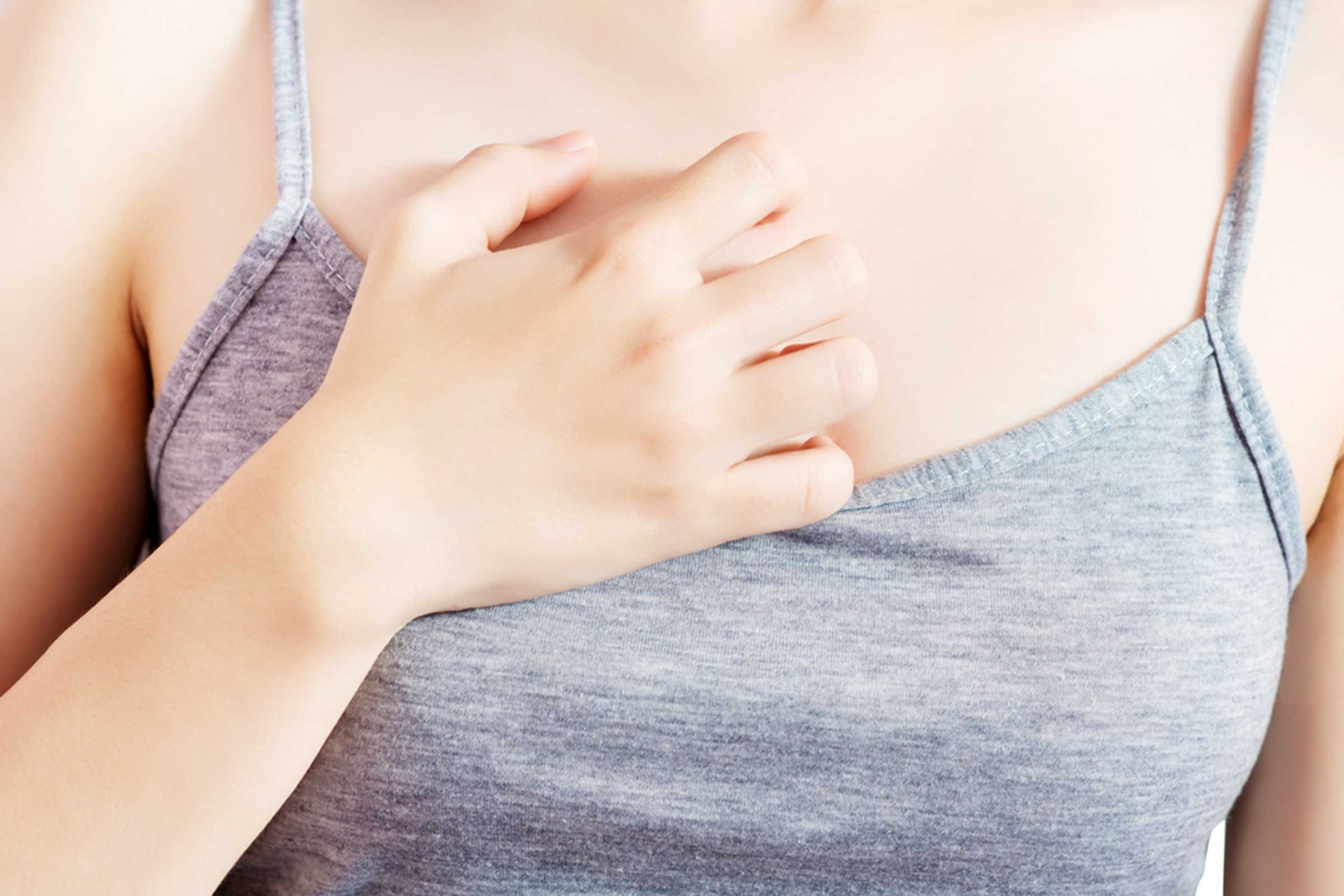 Rash under breasts may be completely benign or signify serious