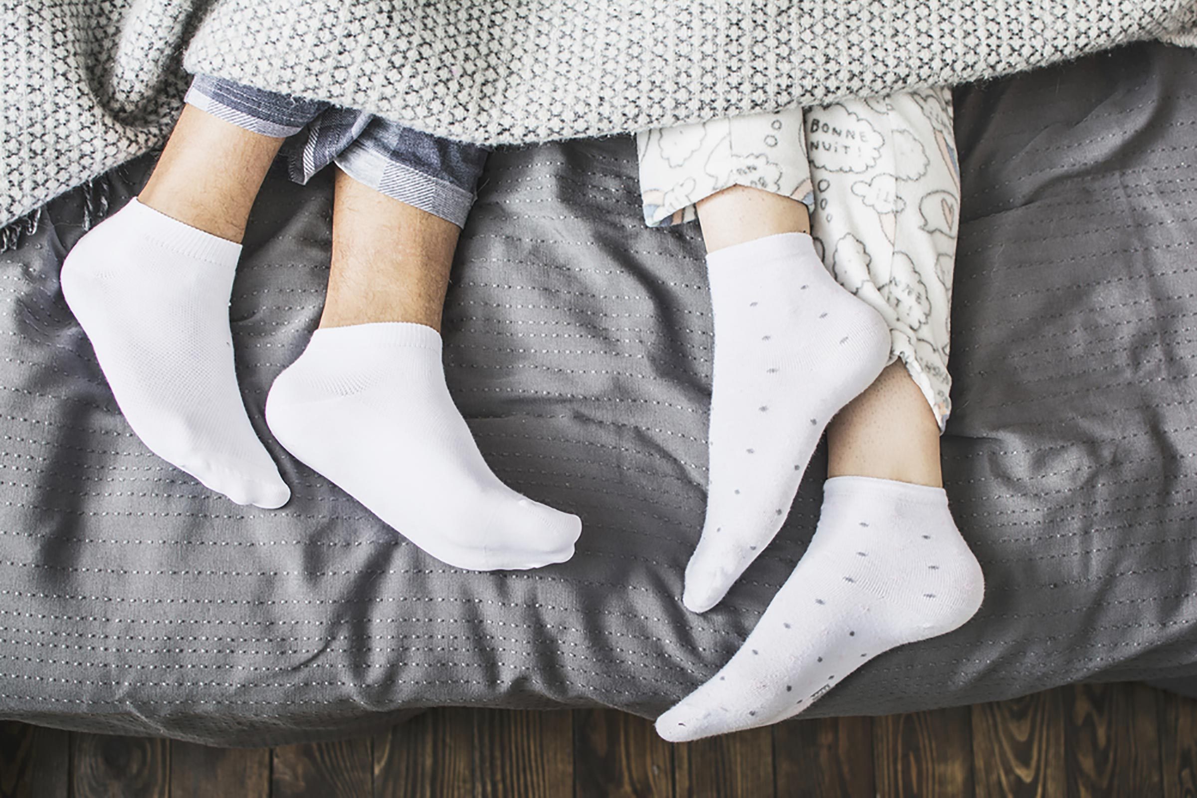 If You Don't Sleep with Socks On, Here's Why You Should Start Tonight