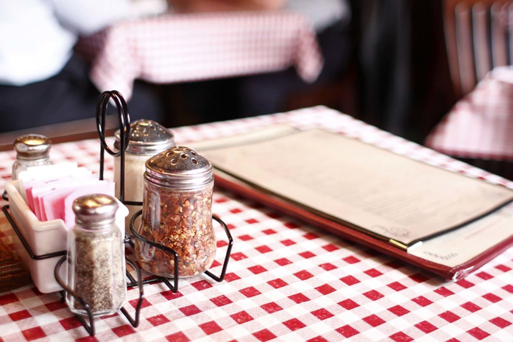 diner salt and pepper shakers