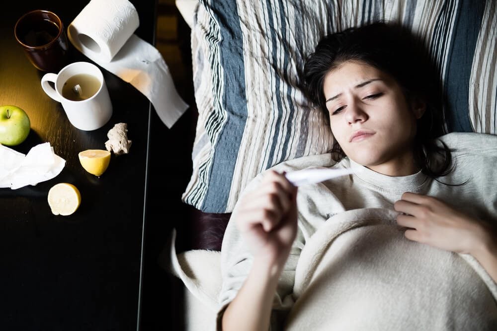 Sick young woman in bed at home having flu,measuring temperature.Thermometer to check her temperature for fever.Vitamins and tea,woman caught cold.Flu.Virus.Sick woman laying in bed under wool blanket|roasted carrots|Leaves of floral tea on a metallic background top view|Hot breakfast of healthy oatmeal with shredded coconut, blackberries, blueberries, walnuts, heart shaped strawberries and pumpkin seeds over a rustic background. Image shot from overhead.|Brussels Sprouts. Fresh Brussels Sprouts On Napkin Over Table. top view. |Halved roasted butternut squash with spicy filling viewed overhead on a rustic flat metal plate with   spoons and copyspace for healthy seasonal autumn cuisine|fresh green organic kale leaves on dark background. top view.|pomegranate seeds over black background|Potato. Roasted potatoes. American potatoes with salt pepper and cumin. Roasted potato wedges delicious crispy.|Delicious baked pumpkin with thyme and chili on the wooden table, top view.|Avocado. Avocado spread. Avocado pasta. Guacamole with copy space