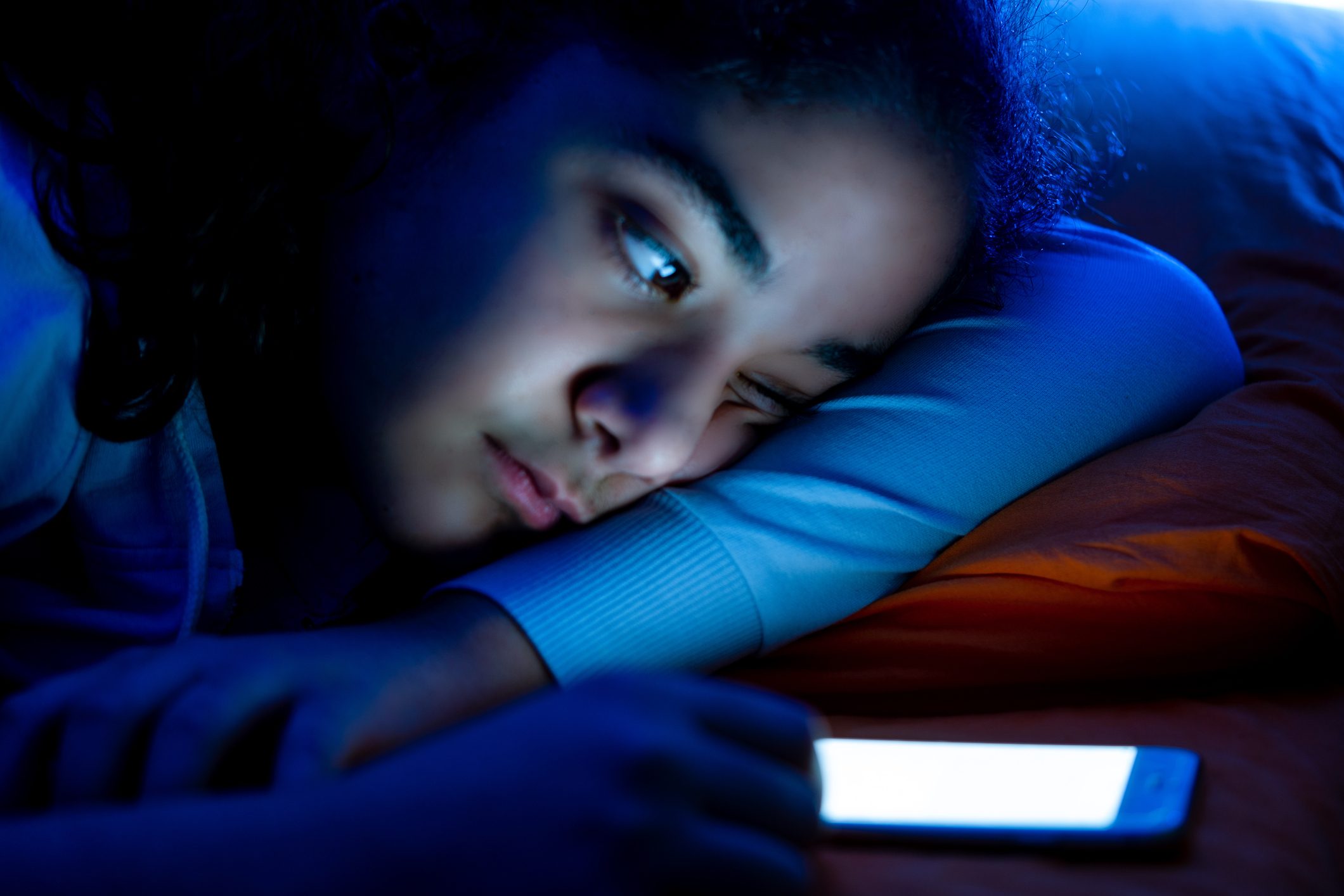 How Bad Is It to Fall Asleep While Looking at Your Phone? | The Healthy