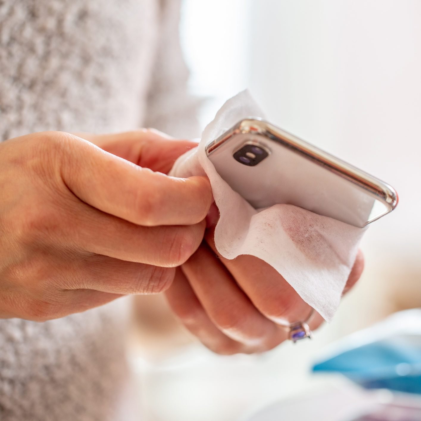 Here's the Right Way to Disinfect Your Phone to Kill Coronavirus