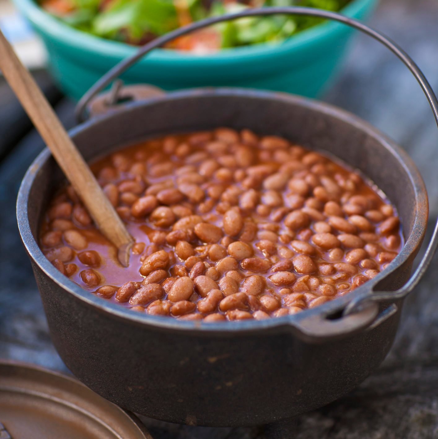 alubias al horno en olla