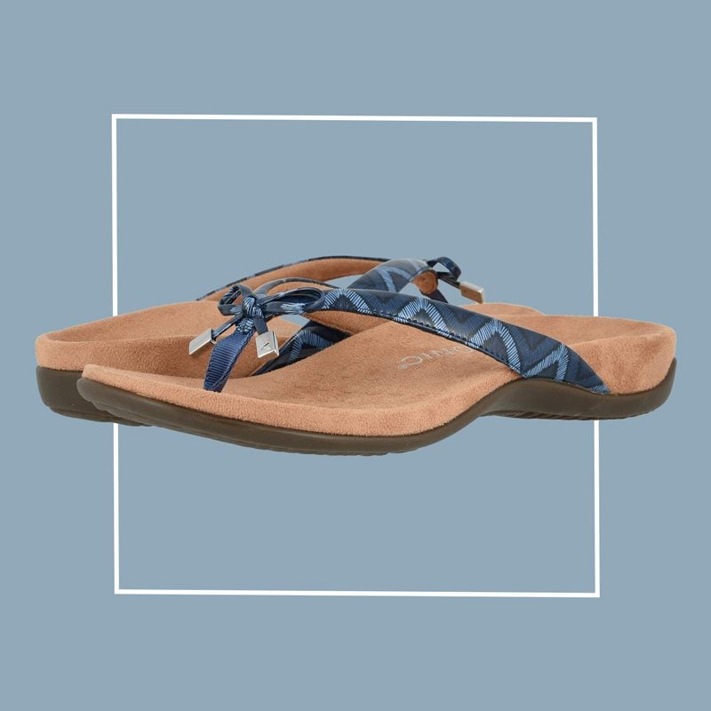 leather flip flops with arch support