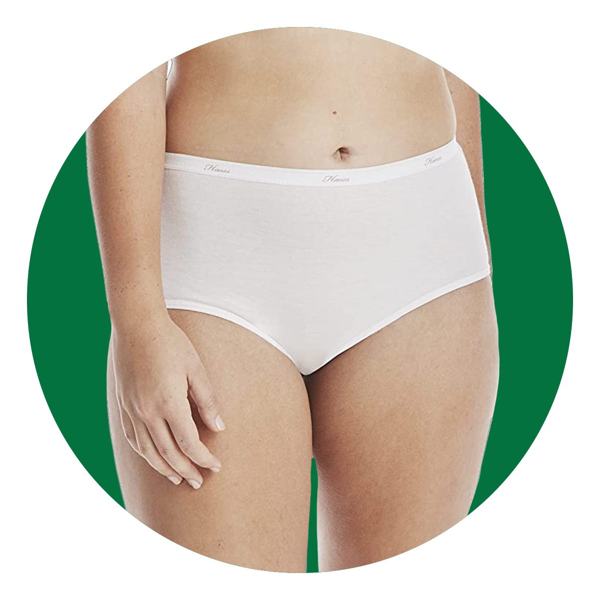 4 HANES Microfiber Cheeky Panties Womens Size 8 Underwear Tagless