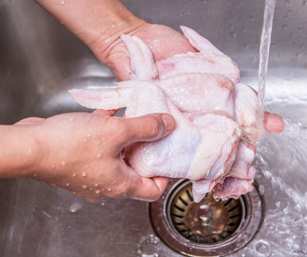 Here’s Why You Should Never Wash Chicken Before Cooking It