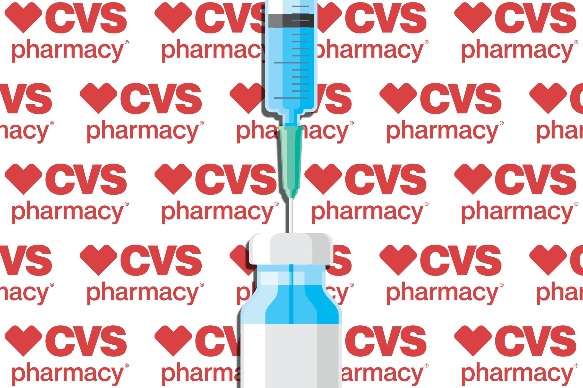 ilustración de inyección de gripe de cvs pharmacy