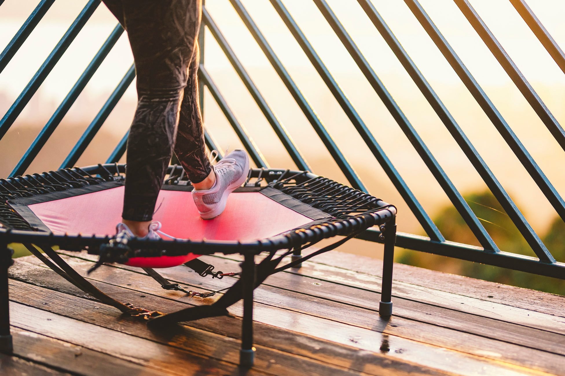 I Tried a Rebounder Trampoline for At-Home Workouts and Here's What It's Like