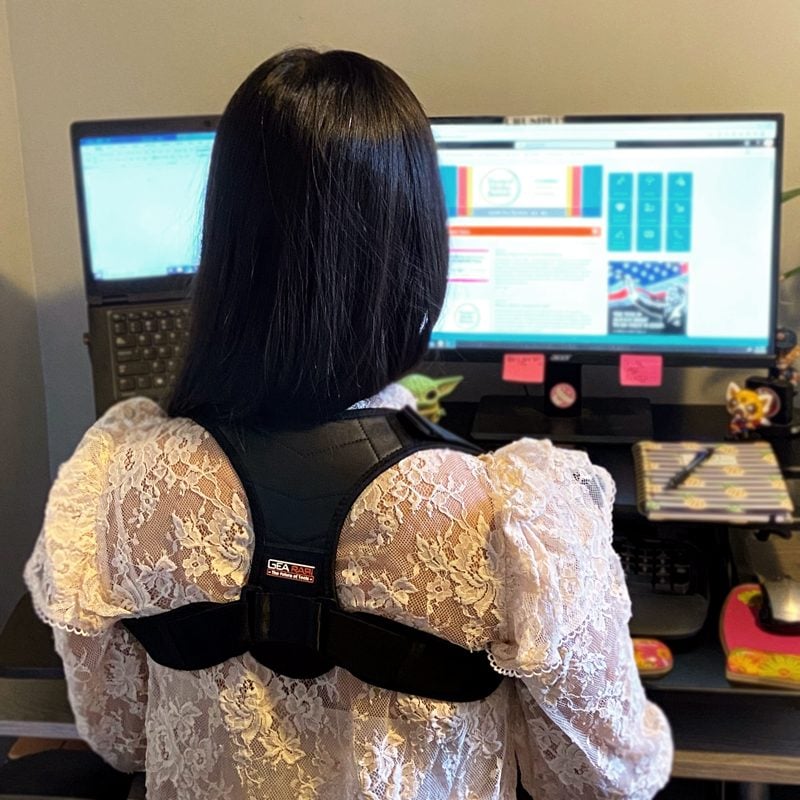I Tried a Back Posture Corrector—Here's What Happened