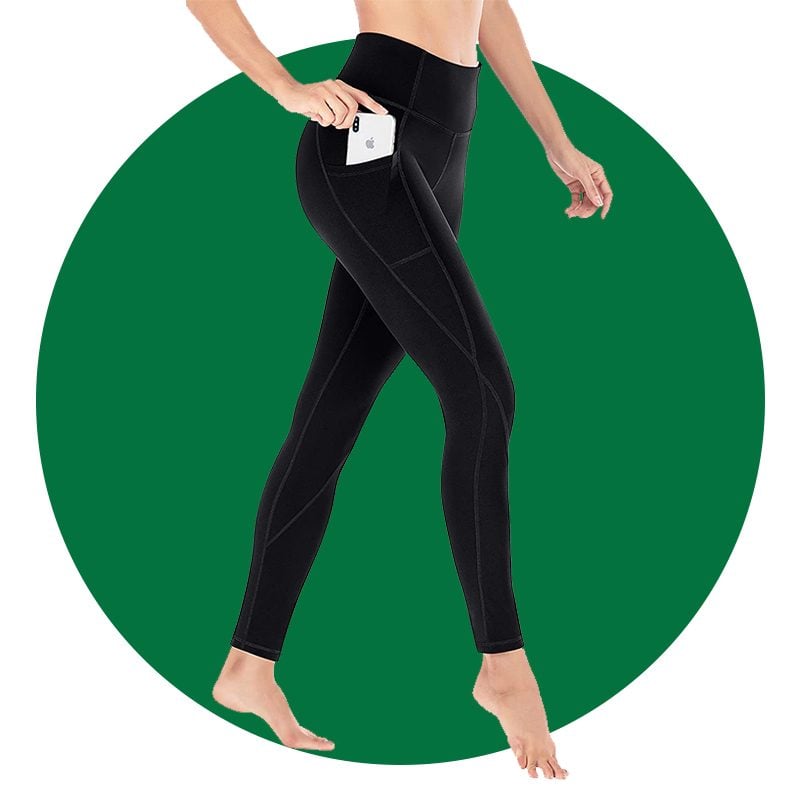 Heathyoga Yoga Pants with Pockets, Women's High Waisted Leggings