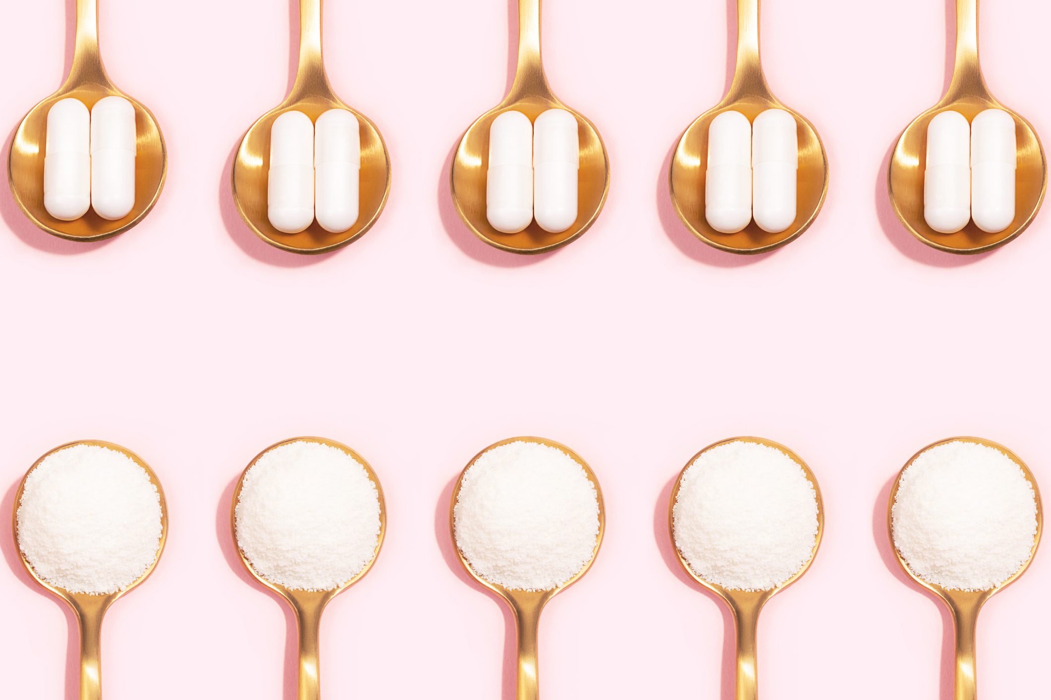 Here's the Difference Between Collagen Powder and Collagen Pills