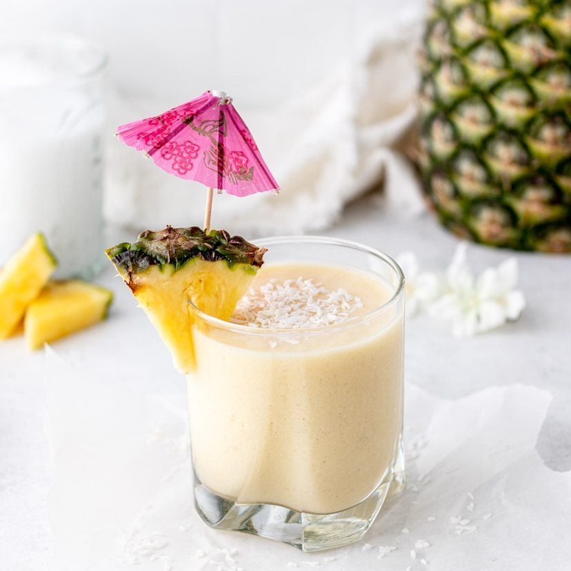 A Pineapple Smoothie Recipe That's Healthy and Delicious