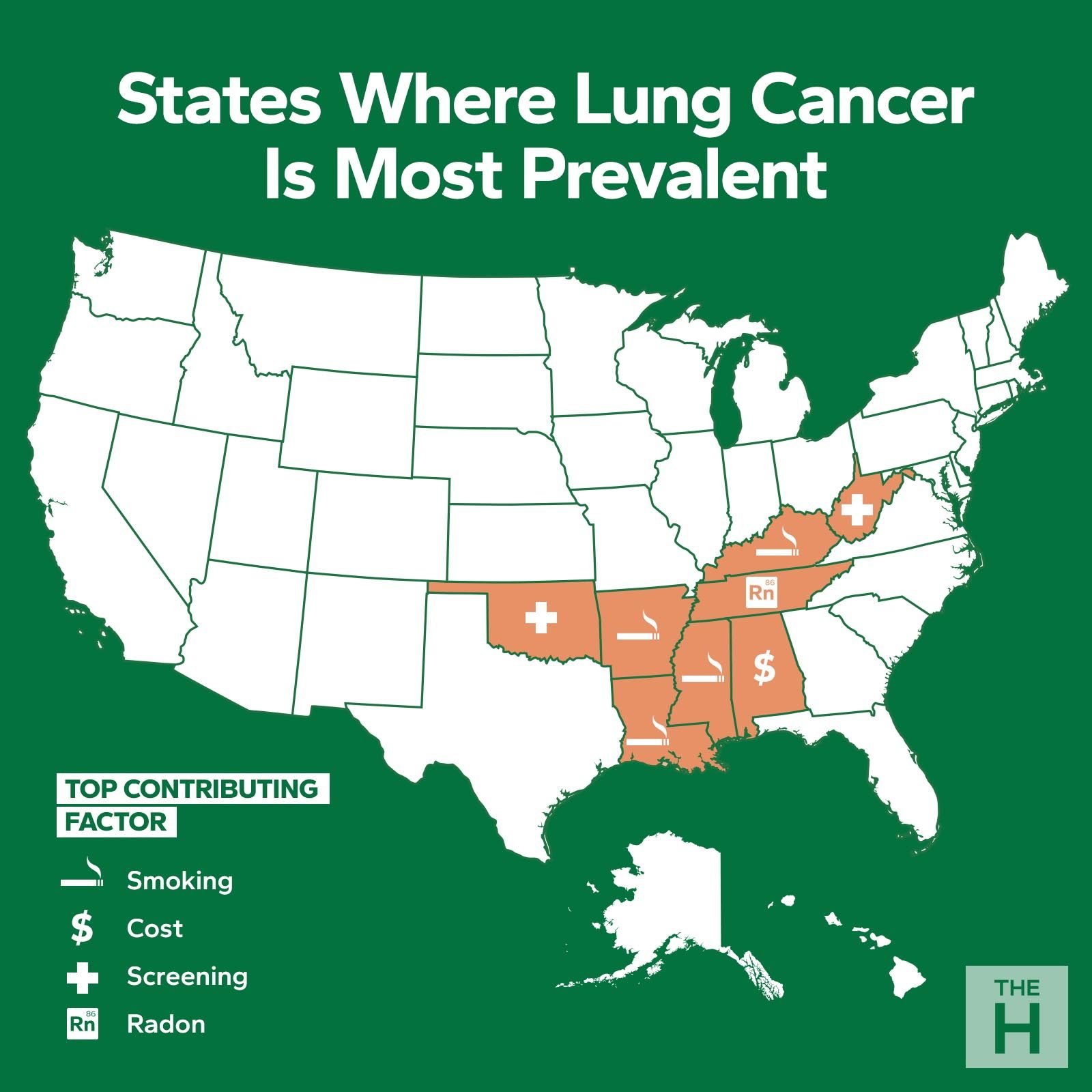 Lung Cancer Is Worst in These 8 States, New National Report Says