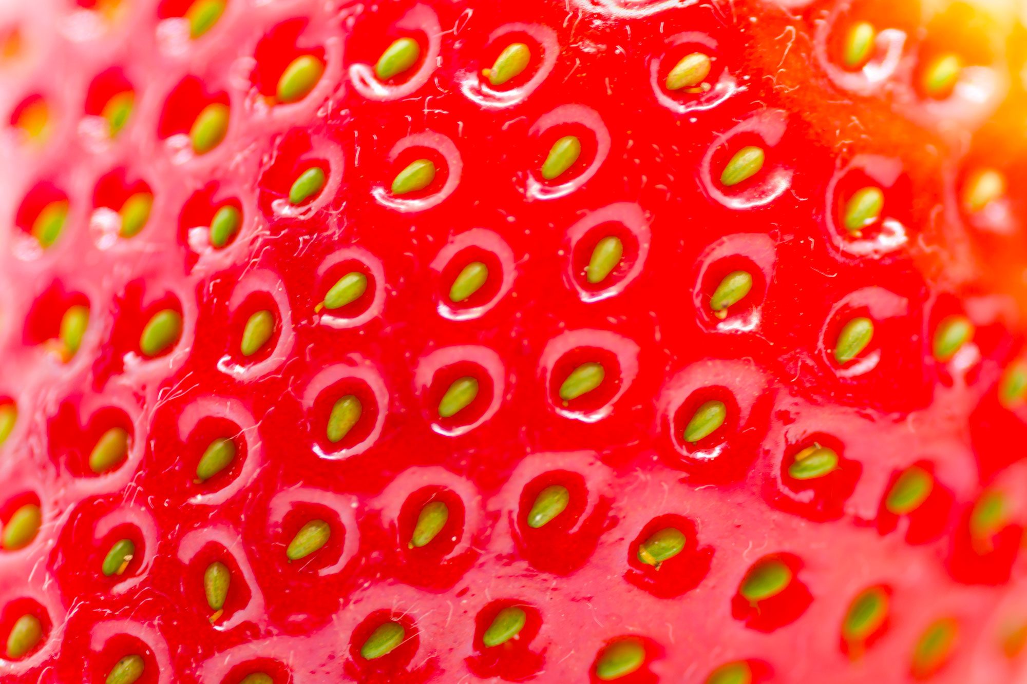 Full Frame Shot Of Strawberry|Chef Hand And Knife Slicing Fresh Strawberry On Wooden Cutting Board